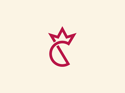 Initial C King Royal Logo Design branding crown design icon illustration king letter c lettermark logo royal sign symbol vector vintage