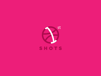 Debuts Logo First Shots in Dribbble debuts design logo dribbble shots first shots flat logo