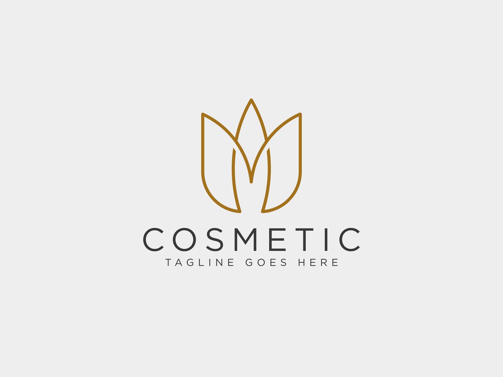 M Logo initial for cosmetic brand by Vectoryzen on Dribbble