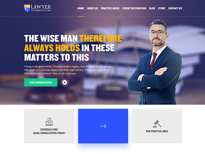 Lawyer Home Page