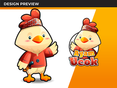 Rooster Mascot Design
