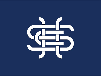 Sports club monogram logo monogram sport