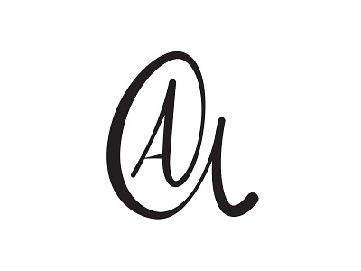 AA monogram logo monogram
