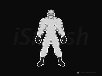 iSmash adobe character design design flat illustration minimal superheroes ui vector