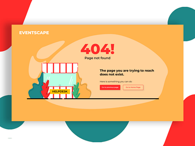 404 Page Concept UI 404 interaction design ui ux web design