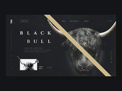 Black Bull - UI Concept #AdobeXD adobexd black bull dark mode ui uidesign uiux user interface design userinterface ux