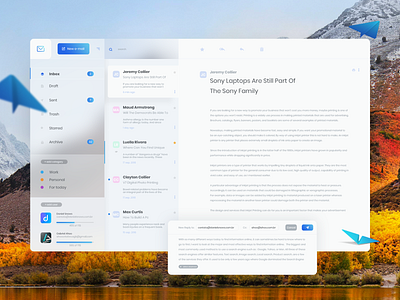 Mac Mail App - Redesign Concept