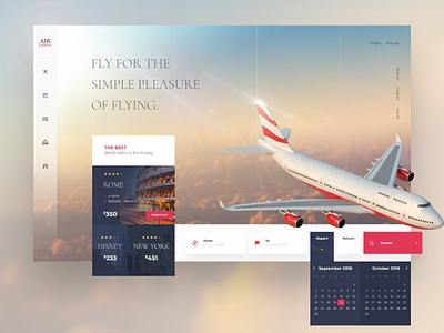 Airlines UI Concept airline design designer dribbble ideas photoshop travel ui uidesign uidesigner userexperience userinterface ux uxdesign uxdesigner uxui webdesign webdesigner websitedesign wireframe