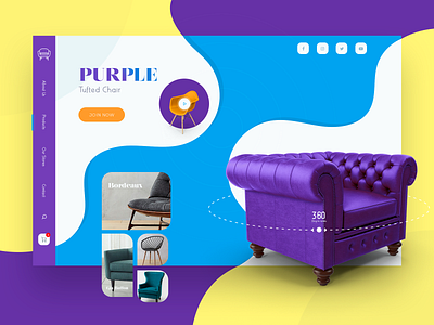 Chair Shop - Interface Concept chair design designer dribbble ideas photoshop sketch ui uidesign uidesigner userexperience userinterface ux uxdesign uxdesigner uxui webdesign webdesigner websitedesign wireframe