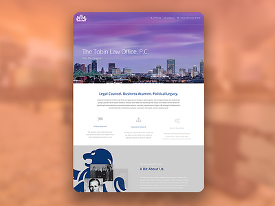 The Tobin Law Office Site Design and Construction