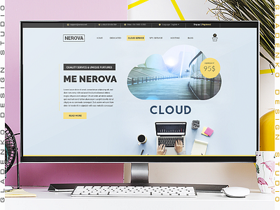 design Cloud hosting adaptivedesign cloud ecommerce hosting landing onepage site web web design webdesign