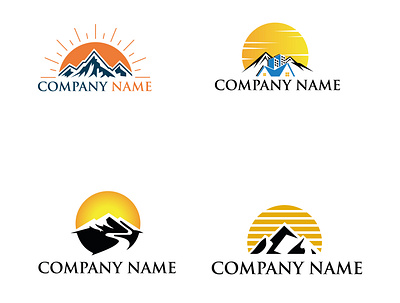 logo branding business design element flat illustration logo symbol vector web