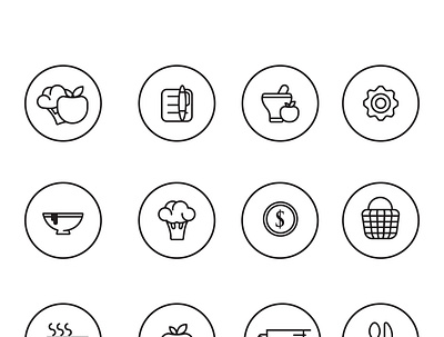 Icon branding business design icon logo media set symbol vector web