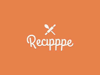 Logo food logo recipe tangerine