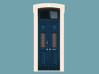 Door 2d 2d art affinity design door doors flat illustration portugal vector