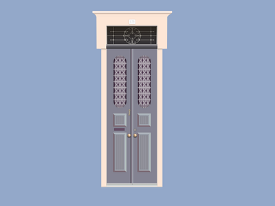 Door nº 879 2d 2d art affinity design door doors flat illustration portugal vector