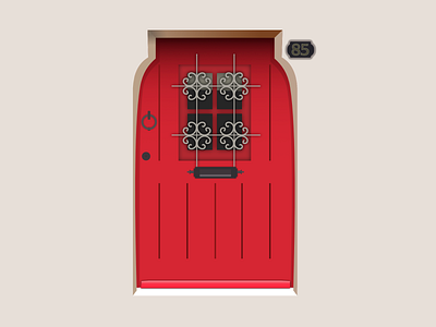 Door Nº85 2d 2d art affinity design door doors flat illustration portugal vector