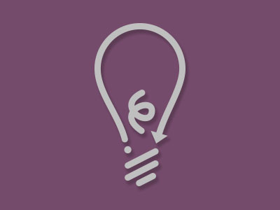 Complete Idea complete ideas lightbulb purple