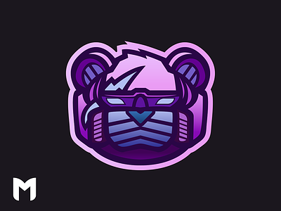 Fortnite Robot Mascot Logo