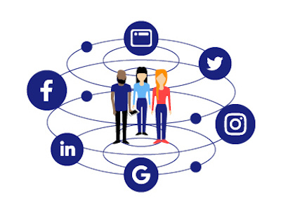Digital Marketing digital lines logo marketing people social media