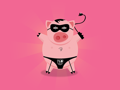 Bad Piggy bad piggy bad sexy piggy cool illustration hot piggy hot sexy play with me sexy illustration sexy piggy