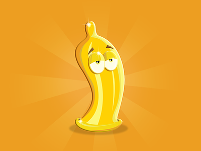 Banana Condom banana boy condom condom illustration cool condom illustration sex sexy condom sexy illustration