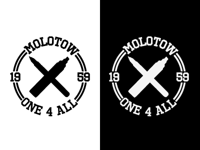 Molotow circle logo adobe circle graffiti graphicdesign illustrator logo molotow silhouette vector