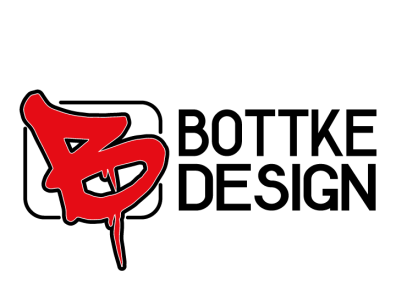 Bottke Design logo adobe branding colour design graphicdesign illustrator logo typography vector