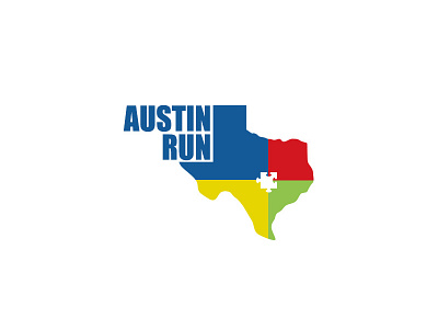 Austin Run - Thirty Logos Challenge 7 austin austin run challenge design graphic design logo texas thirty logos