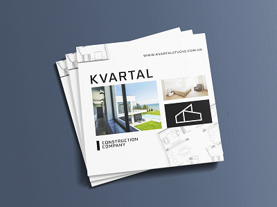 Kvartal cover broshure branding typogaphy typography