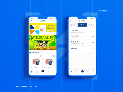 Redesign App Massy Store