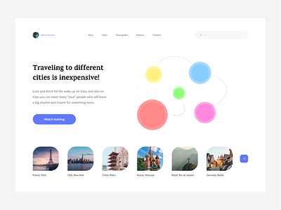 Travel company clean clean design clean ui dribbble trend ui ui app ui ux user uidesign ux ux design vector web