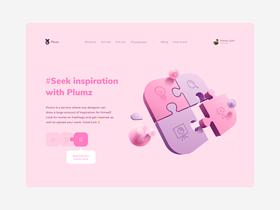 Design system Plumz art behance clean design design app dribbble illustration illustrator pink system design ui ui app ui ux user uidesign ux ux design vector web