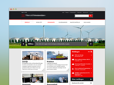 Harbour landing flat landingpage responsive