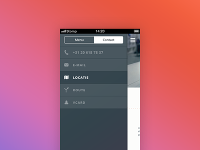 Improvement On Iphone Menu Treatment