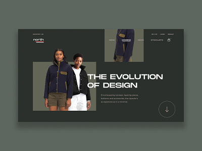 North Collection Web brandidentity branding design ecommerce graphic design illustration logodesign photoshop ui uidesigner webuidesign