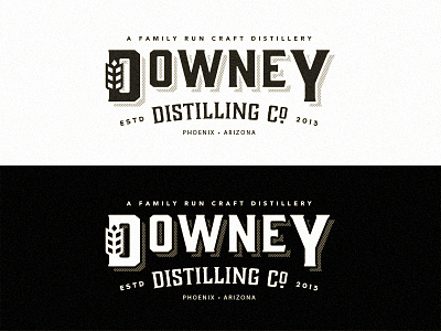 Downey Distilling Co - Final logo