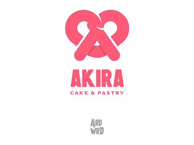 Akira Cake & Patry Logo design logo logodesign logotype wordmark logo