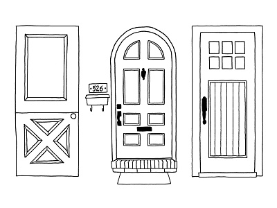 and more doors! by Nicole Dougherty on Dribbble