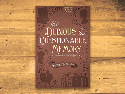 Dubious And Questionable book cover flourish illustration series