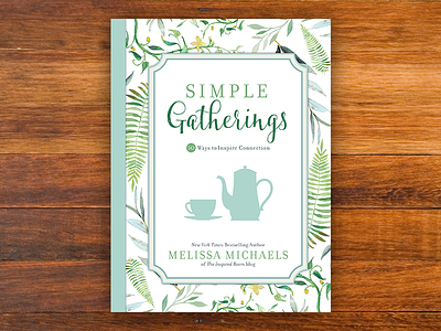 Simple Gatherings book cover floral