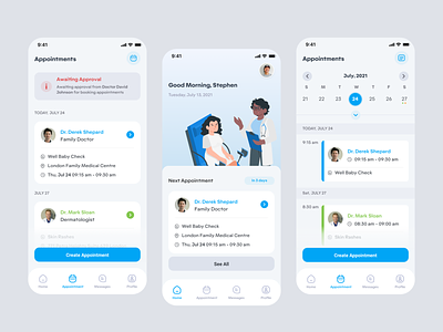 Patient App - Create appointments and more