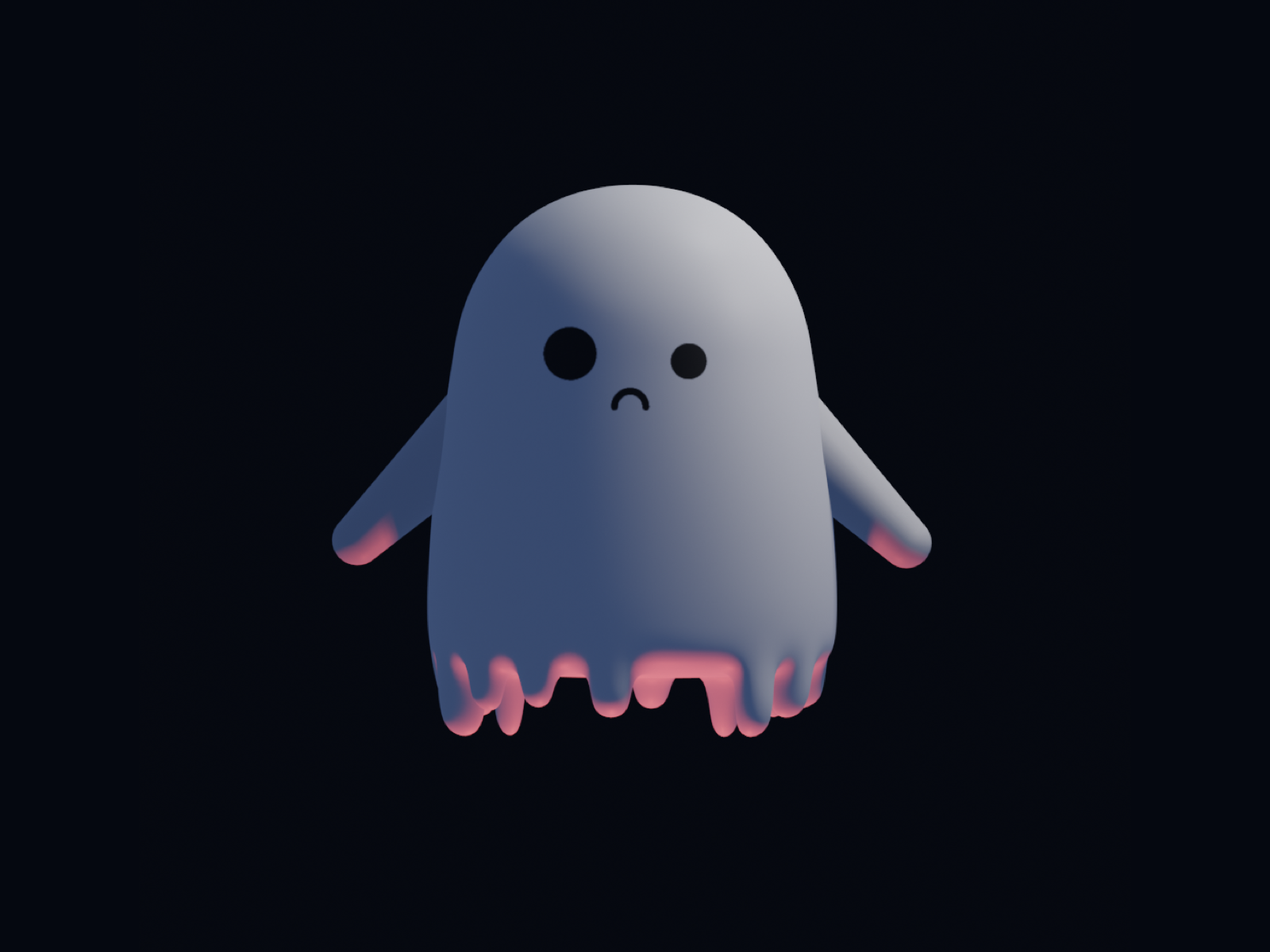 3D Ghost by Hanieh Bagheri on Dribbble