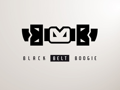 Black Belt Boogie / Logo black belt boogie black white boggie leipzig logo music