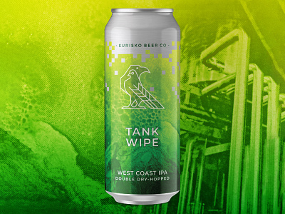 Tank Wipe Can asheville beer beer can bird ipa texture west coast west coast ipa