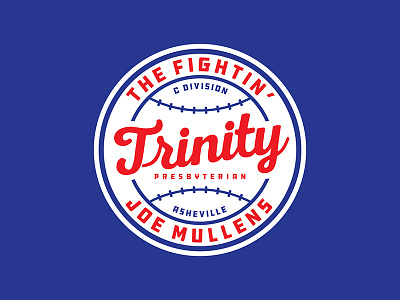Trinity Softball Logo asheville baseball classic logo retro softball t shirt tee