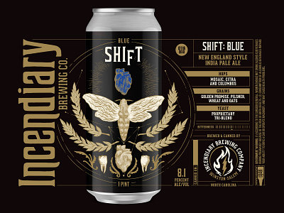 Incendiary Brewing Shift (Blue)