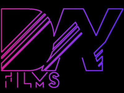 Day Films 1.3 film gradient logo neon production company