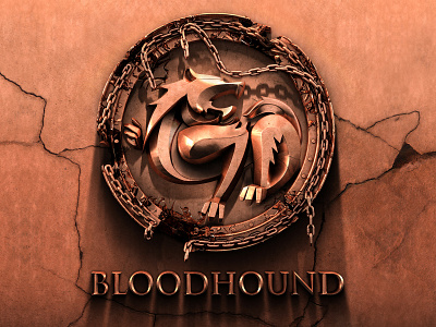 Beka cooper Bloodhound, book cover 3d book cover design cgi cover