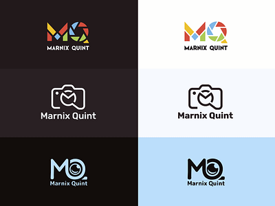 Logo design concepts for a photography startup